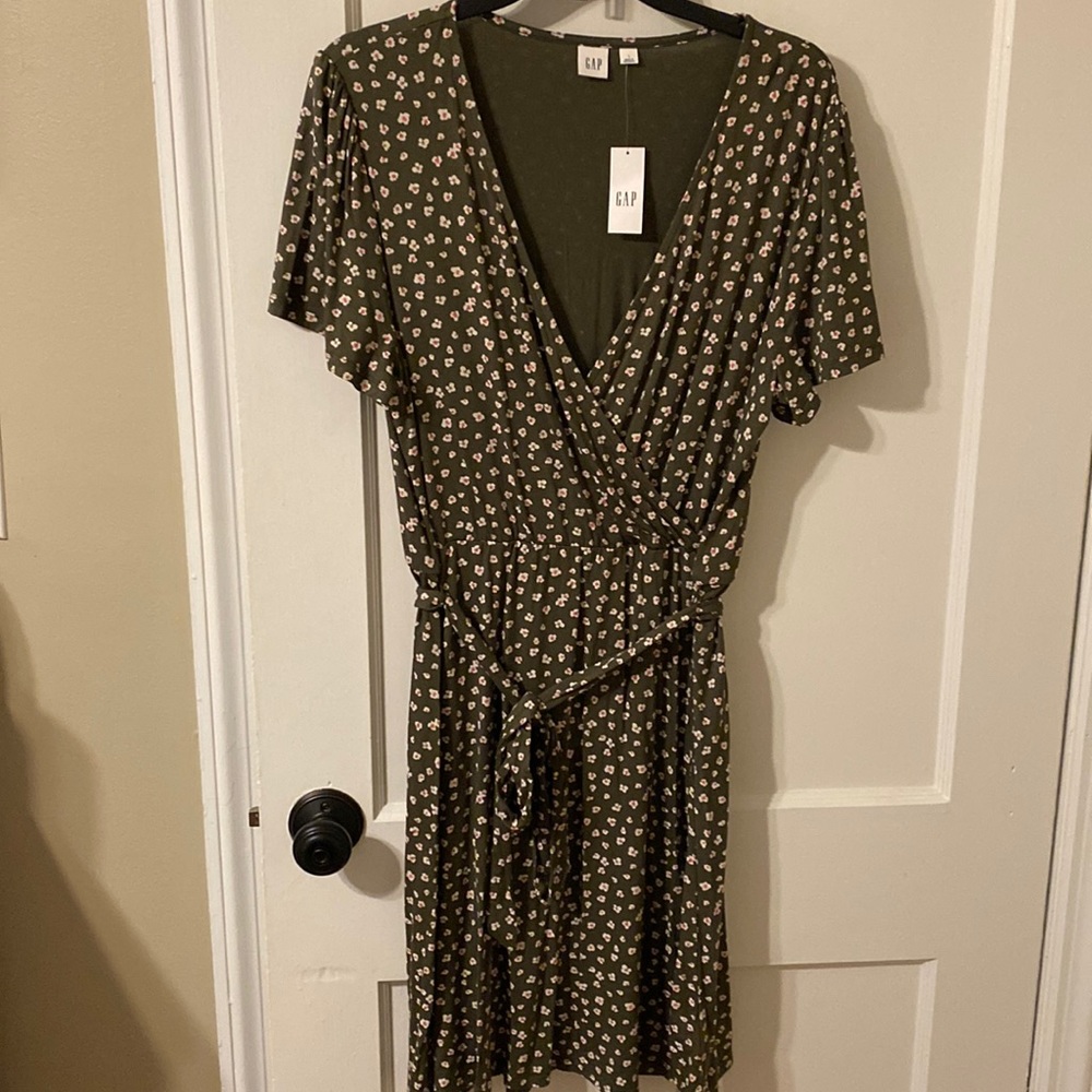 Gap Factory Faux Wrap Dress